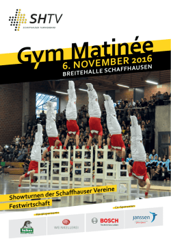 Gym Matin&eacute;e