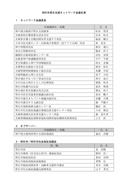 明石市更生支援ネットワーク会議名簿（PDF：144KB）