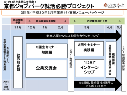 就活必勝プロジェクトスケジュール（PDF：230KB）