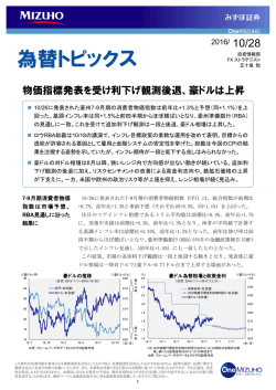 豪ドルは上昇 （PDF/514KB）