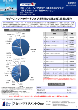 マザーファンドのポートフォリオ構築の状況と組入銘柄の紹介