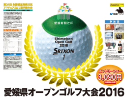 愛媛ｵｰﾌﾟﾝｺﾞﾙﾌ下2016