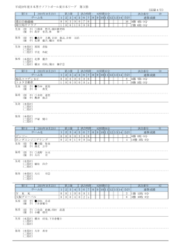 記録4号2 - 埼玉県ソフトボール協会
