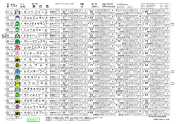 菊花賞（G1） - 競馬新聞 競馬がいど