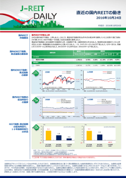 J-REIT DAILY 10/24号