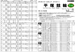 平 塚 競 輪 - 別府競輪 オフィシャルサイト