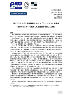 詳細（プレスリリース本文）