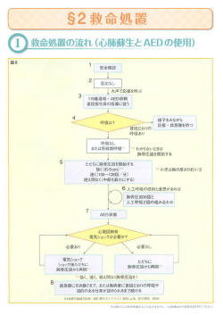 （心肺蘇生とAEDの使用）（PDF：181KB）