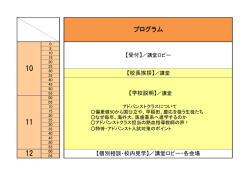プログラム