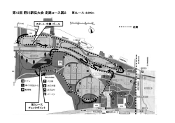 第13回 野川駅伝大会 走路コース図2