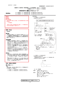 ENDOEYE 硬性ビデオスコープ