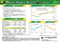ブラジルマーケットウィークリー 2016年11月2日