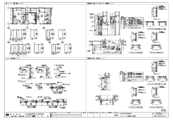 調布市立第五中学校体育館改築工事 設計図 6分の5(PDF文書)