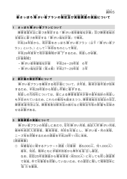 資料5新さっぽろ障がい者プランの策定及び実態調査の実施
