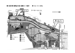 第13回 野川駅伝大会 走路コース図1