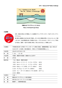 募集要項PDF - Wow Action Sports