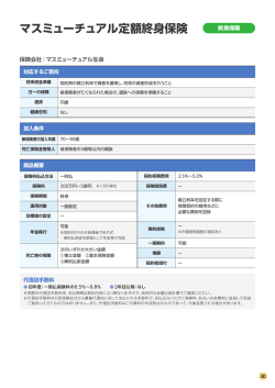 概要および代理店手数料