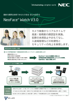 NeoFace® Watch V3.0