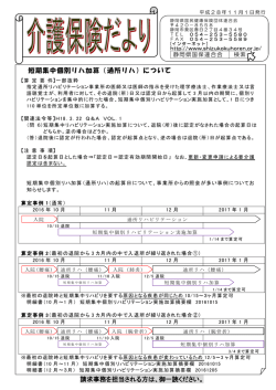 短期集中個別リハ加算 - 静岡県国民健康保険団体連合会