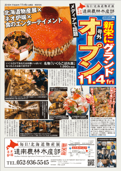 オープンチラシ