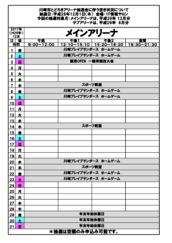 メインアリーナ