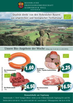 Angebote der KW44 - DER MARKT am Vogelsang