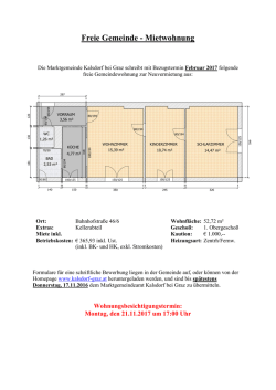 Informationen Bahnhofstra&szlig;e 46/6