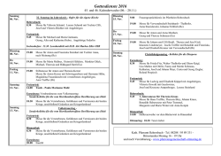 Gottesdienste 2016 - Pfarreiengemeinschaft Ottmaring