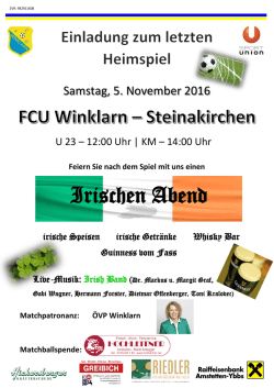 Irischen Abend