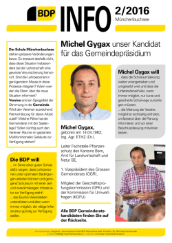 INFO-Flyers 2/2016 - BDP M&uuml;nchenbuchsee