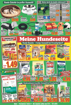 Hunde-Zubehör in großer Auswahl!