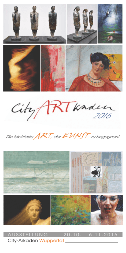 Broschüre City-ART