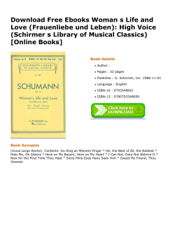 High Voice (Schirmer s Library of Musical Classics)