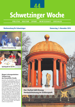Schwetzinger Woche