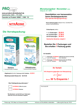 nitradine - Prodent Dentalbedarf GmbH