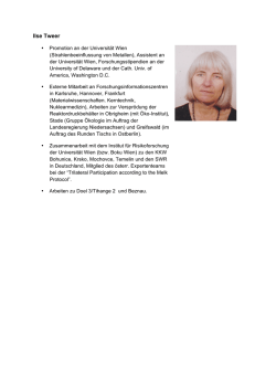 Ilse Tweer - Bye Bye Beznau
