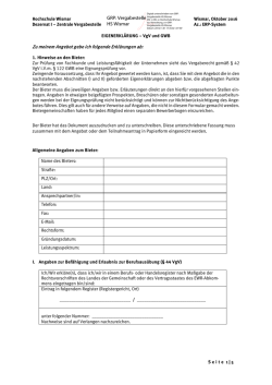GRP: Vergabestelle HS Wismar