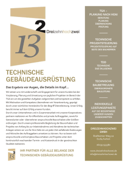 Handzettel und Kurzp&auml;sentation
