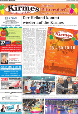 Der Heiland kommt wieder auf die Kirmes