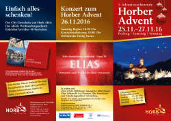 Horber Advent - Horb am Neckar