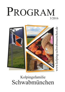 Kolping-Programm 3/2016