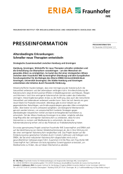 presseinformation - Fraunhofer IME - Fraunhofer