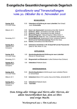Die Termine f&uuml;r die aktuelle Woche finden Sie hier (PDF 138 KB)