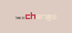 Info Flyer  - Think Do Change