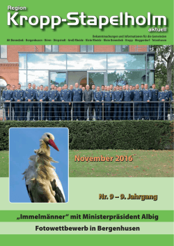 November 2016 - Amt Kropp