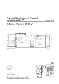 2-Zimmer-Wohnung, 68,50 m²