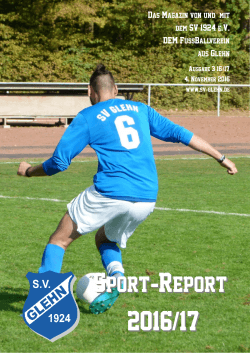 sport-report - SV 1924 Glehn eV