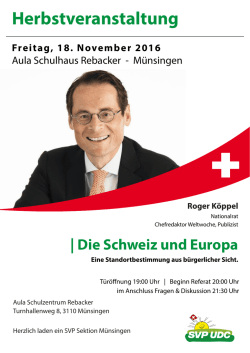 Herbstveranstaltung