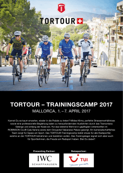TORTOUR – TRainingscamp 2017