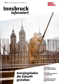in innsbruck - B&uuml;rgermeister Zeitung